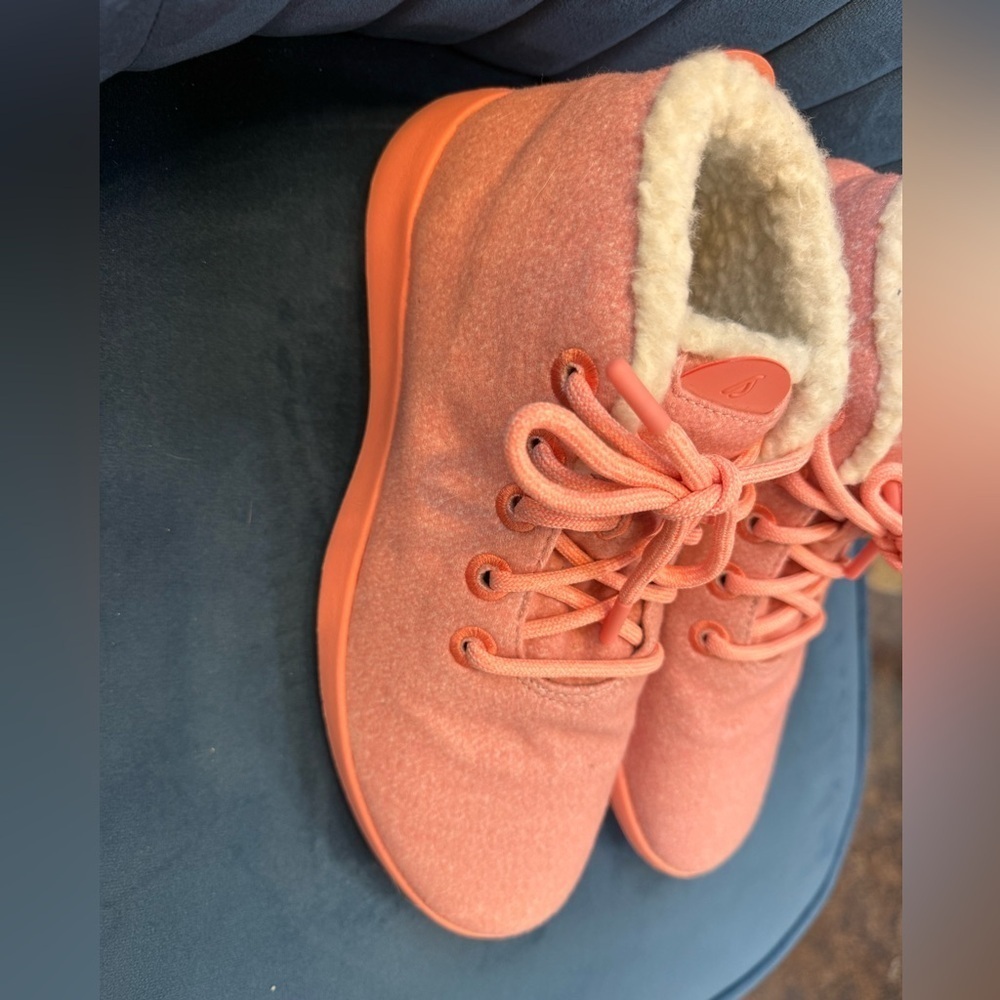 Allbirds Pink Cozy Sneakers with Fleece Lining - Picture 3 of 6